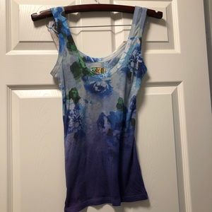 Floral tank top